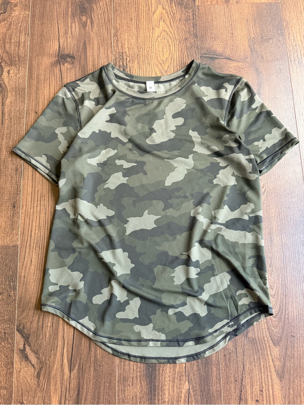 Lululemon Short Sleeve Camo Tee